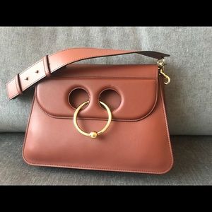JW Anderson medium pierce bag in tan